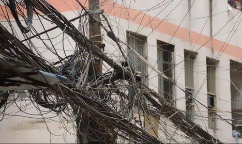 周口整治亂拉電線網(wǎng)線